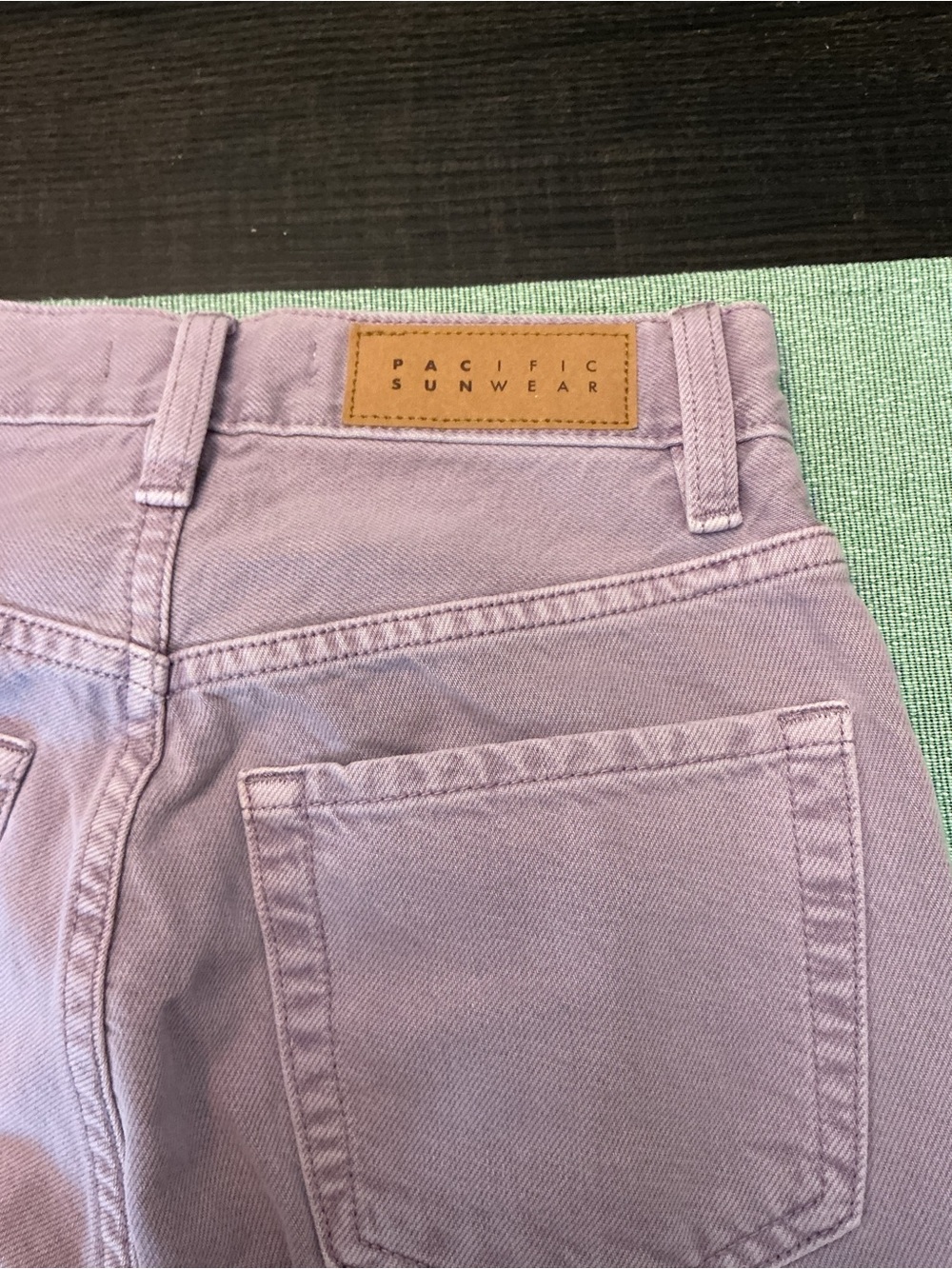 PacSun Lavender High-Rise Wide Leg Jeans for Women - Picture 9 of 10